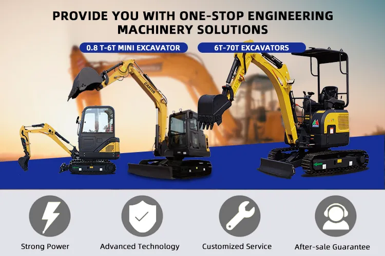 0.8 Ton Hydraulic Small Micro Excavator Machine Prices for Sale