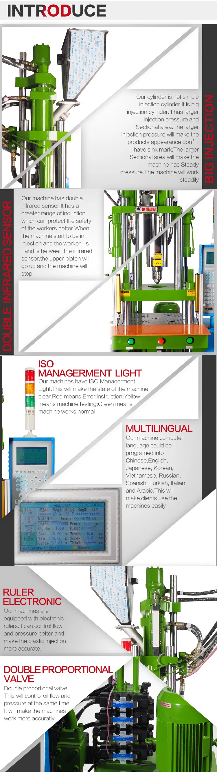 3 LED Waterproof Module Lights Injection Moulding Machine for Sale