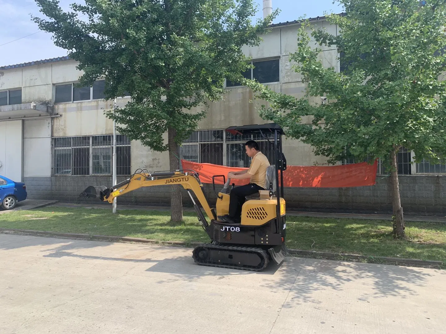 800kg Mini Small Excavator Hydraulic Dingo Digger for Sale