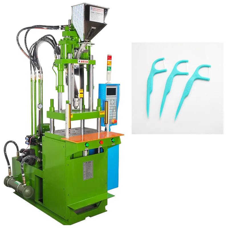 Automatic Dental Floss Pick Vertical Plastic Injection Moulding Machine