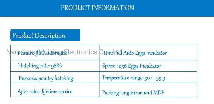 CE Approved Automatic Used Chicken Egg Incubator Hatcher Machine