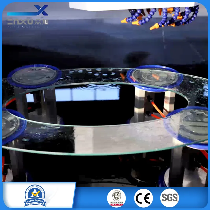 China Supply Zxx-C3018 Durable Glass Machining Center with Drilled Holes