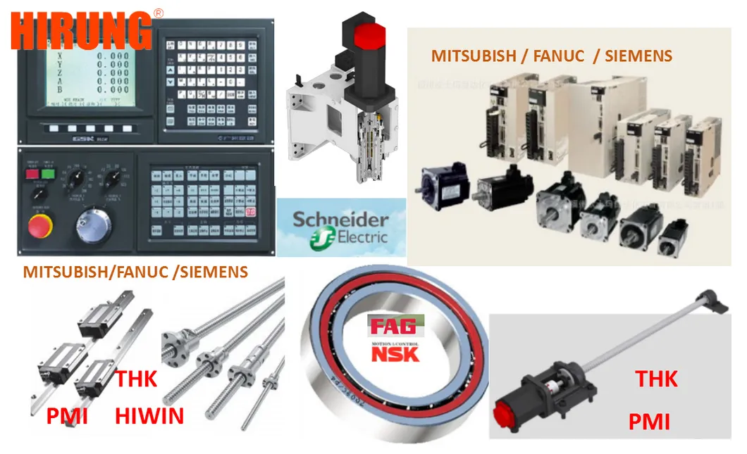 CNC Milling Machine Prototype, CNC Milling Machine Atc, CNC Milling Machine Fanuc, CNC Milling Machine Center X 1100mm Vmc 1165