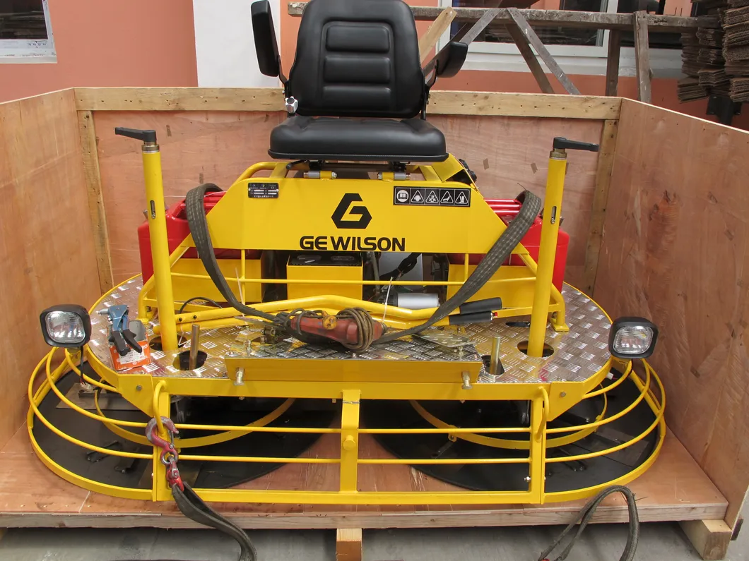 Concrete Ride on Power Trowel Leveling Screed Machine Supplier