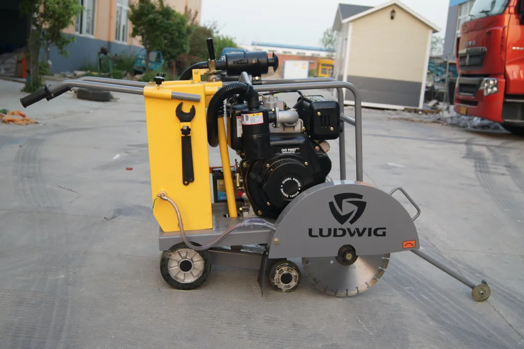 Diesel Concrete Floor Saw with 500mm Blade