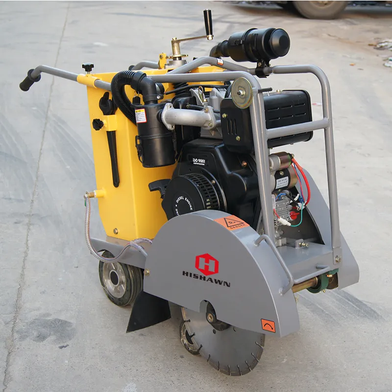 Diesel Concrete Floor Saw with 500mm Blade