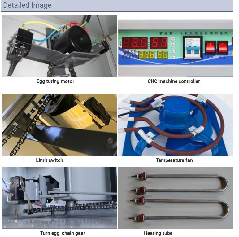 Fully Automatic 1056 Incubator and Hatcher/Egg Incubator Hatchery/Chicken Farm Poultry Equipment