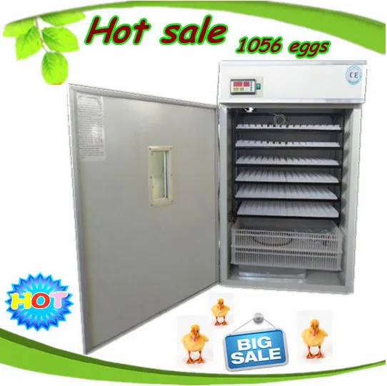 Fully Automatic Poultry Equipment for Hatching 1056 Eggs