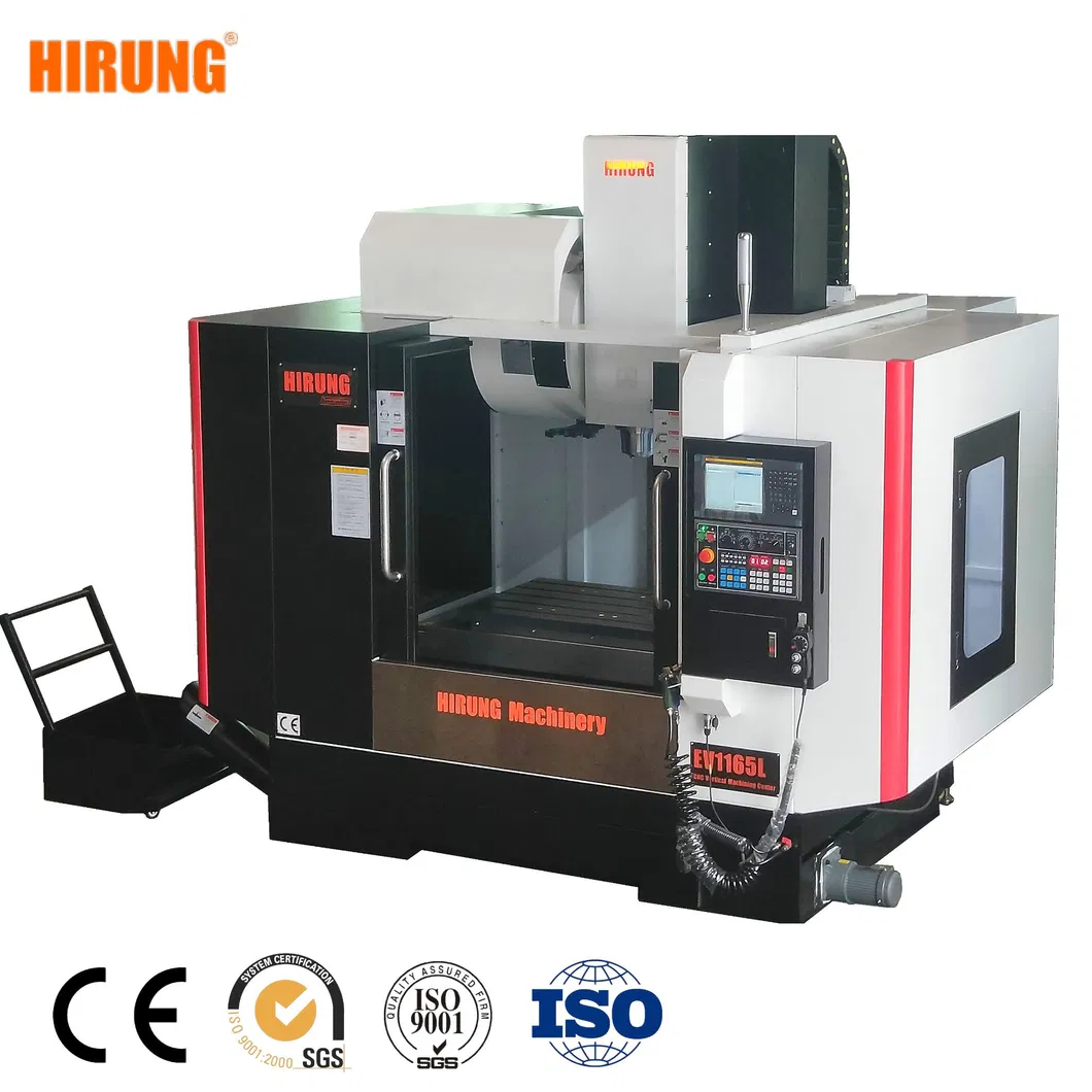 Machine Center, Vmc1165 3 Axis Vertical CNC Milling Machine 1000kg Working Table Loading