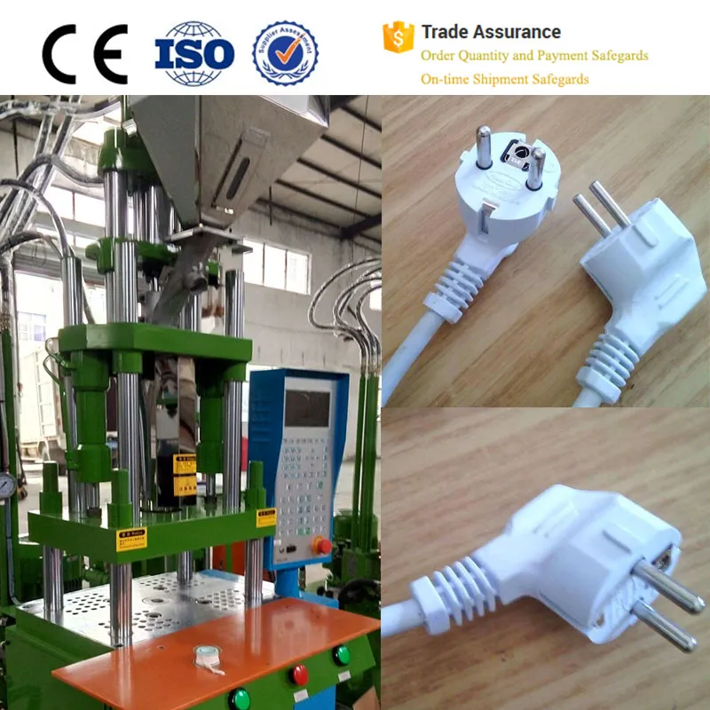 PVC DC AC Electric Plug Making Injection Moulding Machine