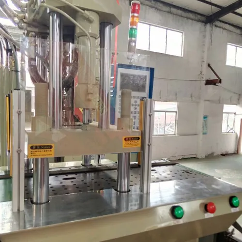 Vertical Type Slide Table Silicone Rubber Injection Molding Machine 45t