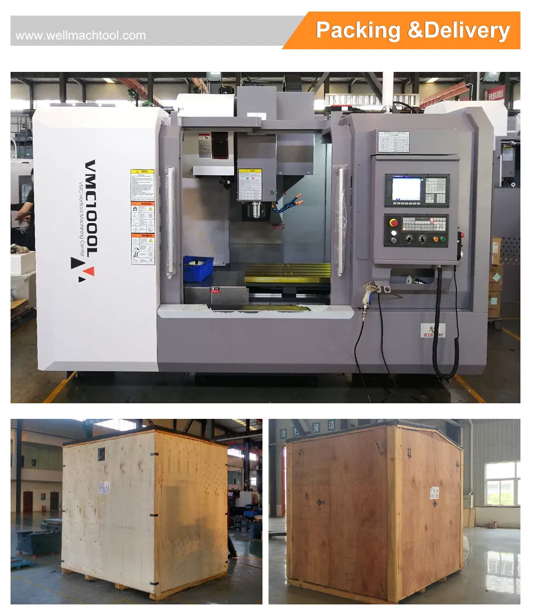 VMC1165 1100/650/665mm CNC milling machine center for sale for metal work